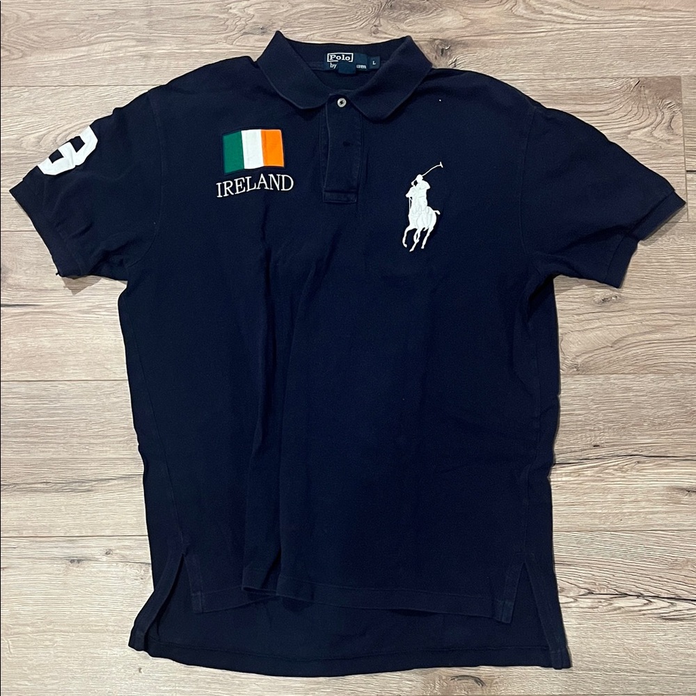 Polo by Ralph Lauren Dark Blue Men's Polo Shirt